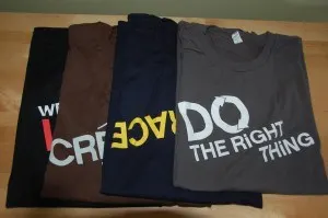 Gadventures Core Values Shirts TBEX Keystone 2012