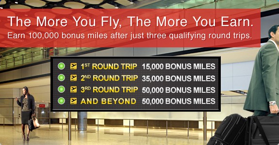 1000,000 bonus miles