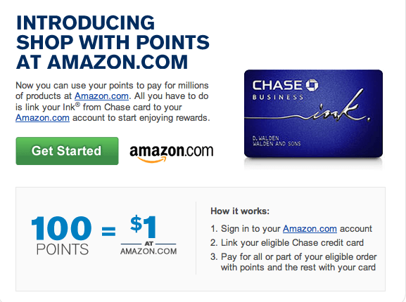 how to pay amazon with chase points