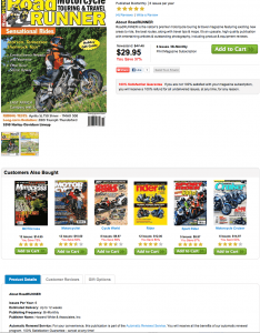 Road Runner Motorcycle touring magazine