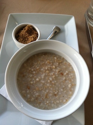 Andaz San Diego oatmeal