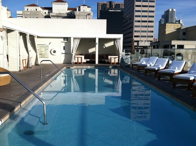 Andaz San Diego rooftop pool