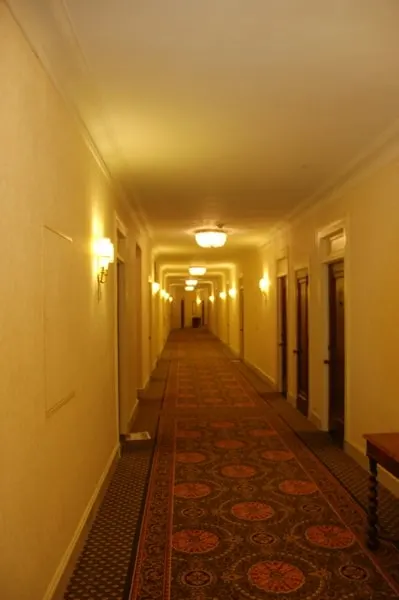 Fairmont Chateau Laurier Hallway, the Shining