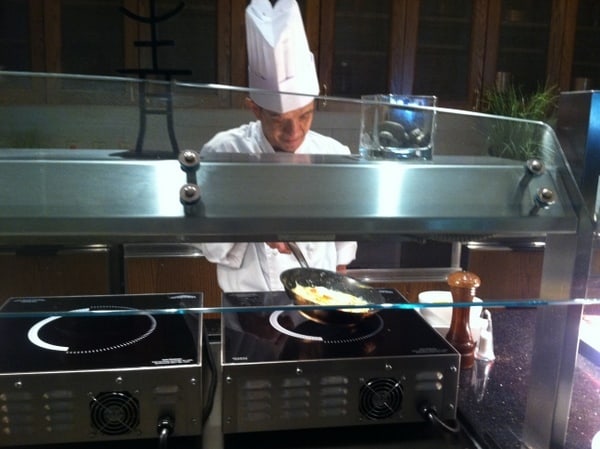 Fairmont Chateau Laurier Chef Jimmy, the friendy chef