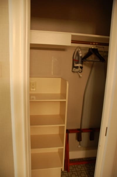 Fairmont Chateau Laurier Closet