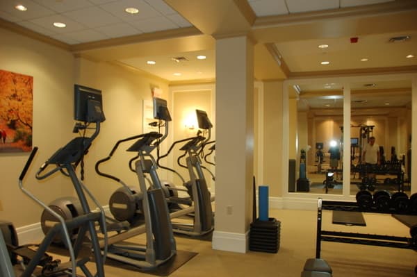 Fairmont Chateau Laurier Health Club Treadmills