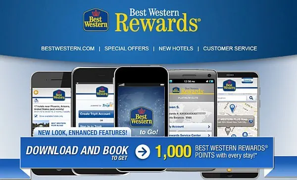 Get 1000 Best Western Rewards Points