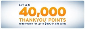 40,000 Thank You Points Offer Is Back