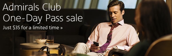 Admirals Club Day Pass For $35 Admirals Club Day Pass For $35
