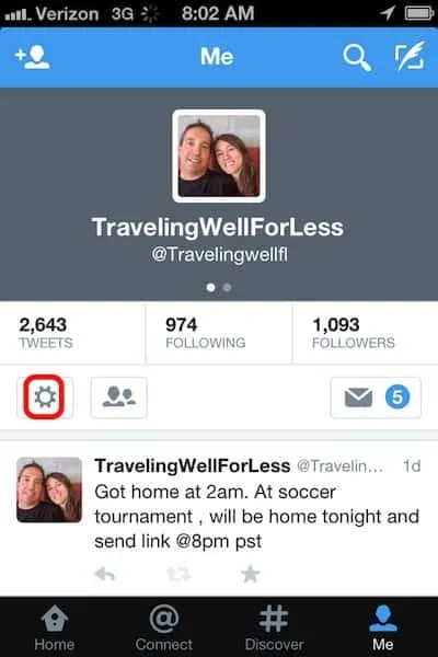 How To Turn On Twitter Notifications On Your iPhone Traveling Well For Less