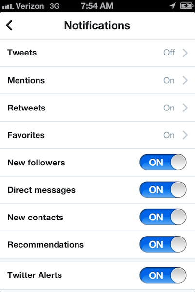 How to turn on Twitter notifications 4