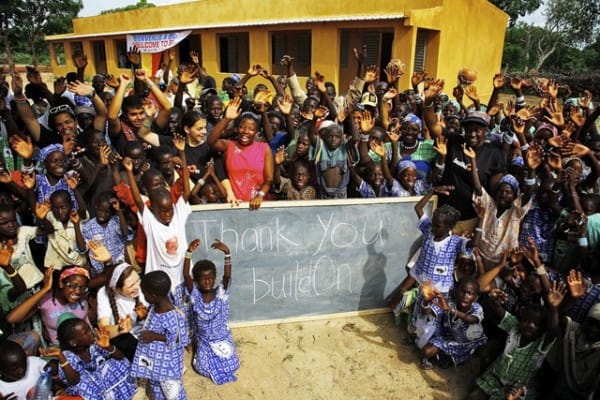 A school in Mail built by buildOn