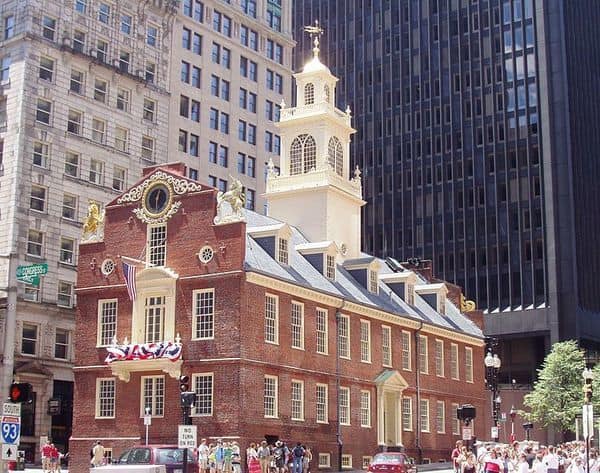 Boston Massachusetts Old State House Traveling Well For Less