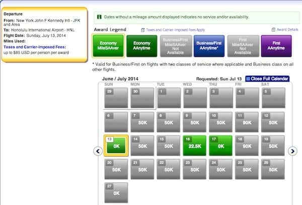 Using American Airlines Miles to Hawaii This Summer New York to Honolulu coach Traveling Well For Less