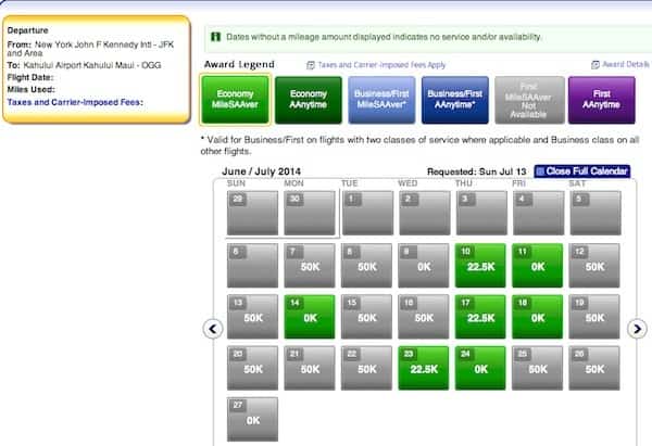 Using American Airlines Miles to Hawaii This Summer New York to Maui coach Traveling Well For Less