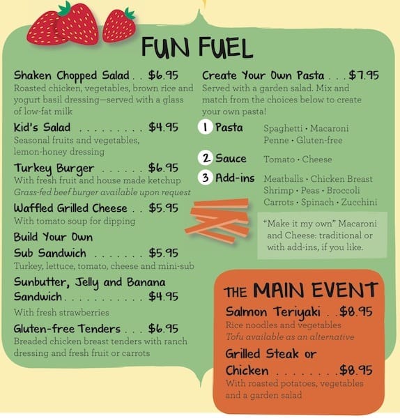 Tricks to Saving Money on Vacation meals kids menu Traveling Well For Less