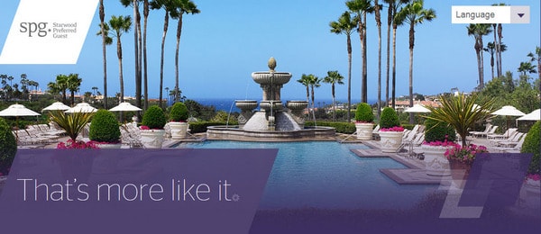 Double and triples points with Starwood More For You promotion Traveling Well For Less