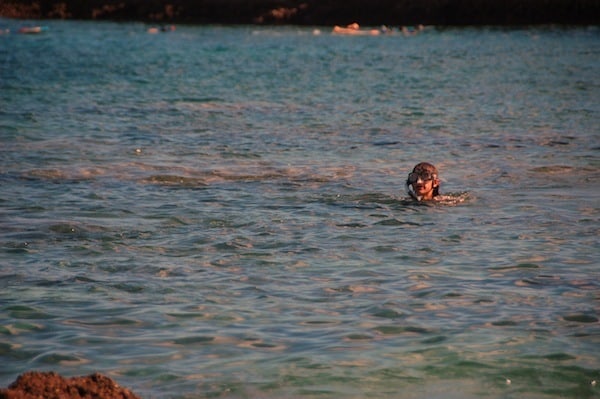 close your mouth when jumping or falling into water Traveling Well For Less