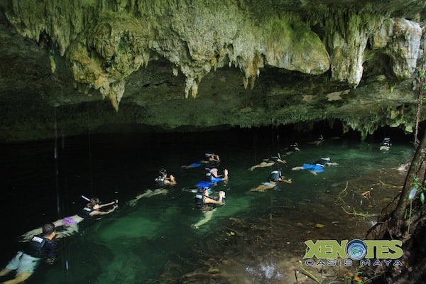 snorkeling at Ha Xenotes Oasis Maya Traveling Well For Less