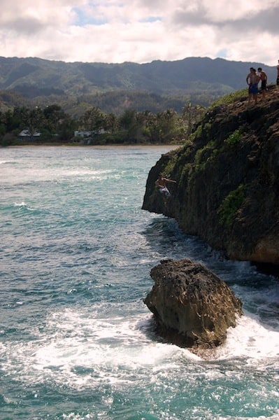 Picking up speed when cliff jumping Traveling Well For Less