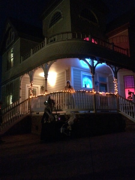 Ellen Rowe Concannon Ghost at Victorian Home Haunted Hallow Wine Walk Traveling Well For Less