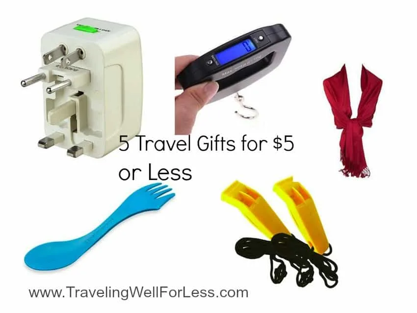 5 travel gifts for $5 or less Traveling Well For Less