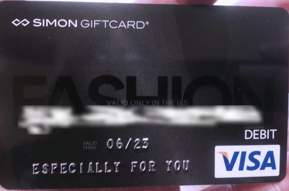 Simon Mall gift card Traveling Well For Less
