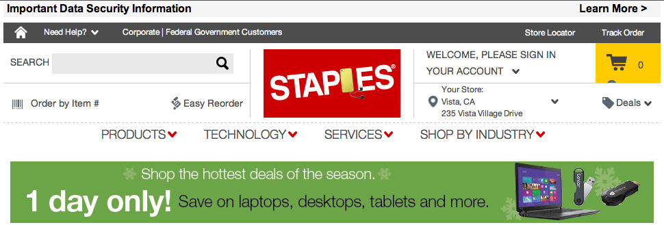 Were You Affected by the Staples Data Breach? Traveling Well For Less