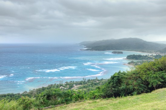 Beautiful coast in Jamaica Traveling Well For Less