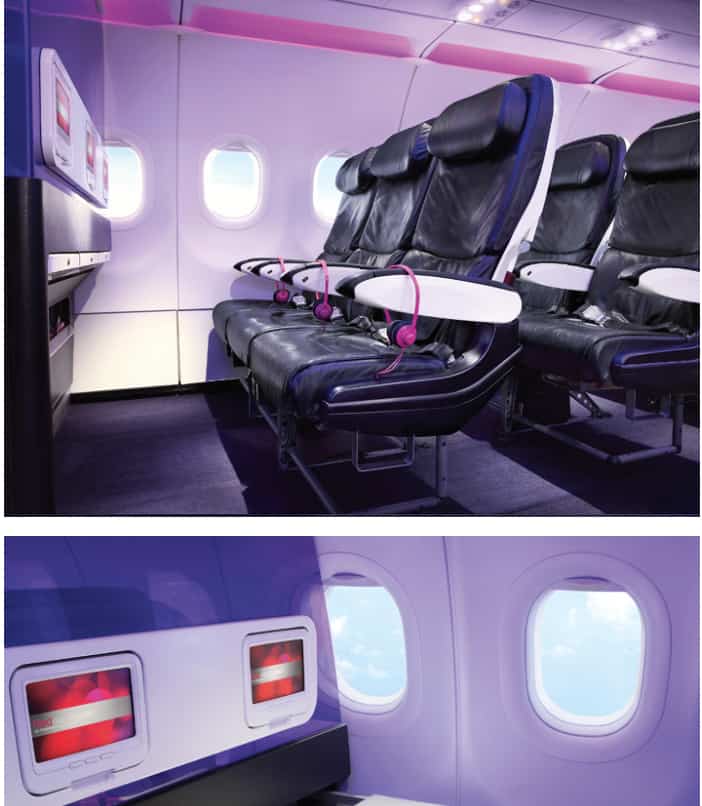 Main Cabin Select Virgin America Traveling Well For Less