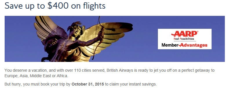 Save $400 on British Airways flights Traveling Well For Less