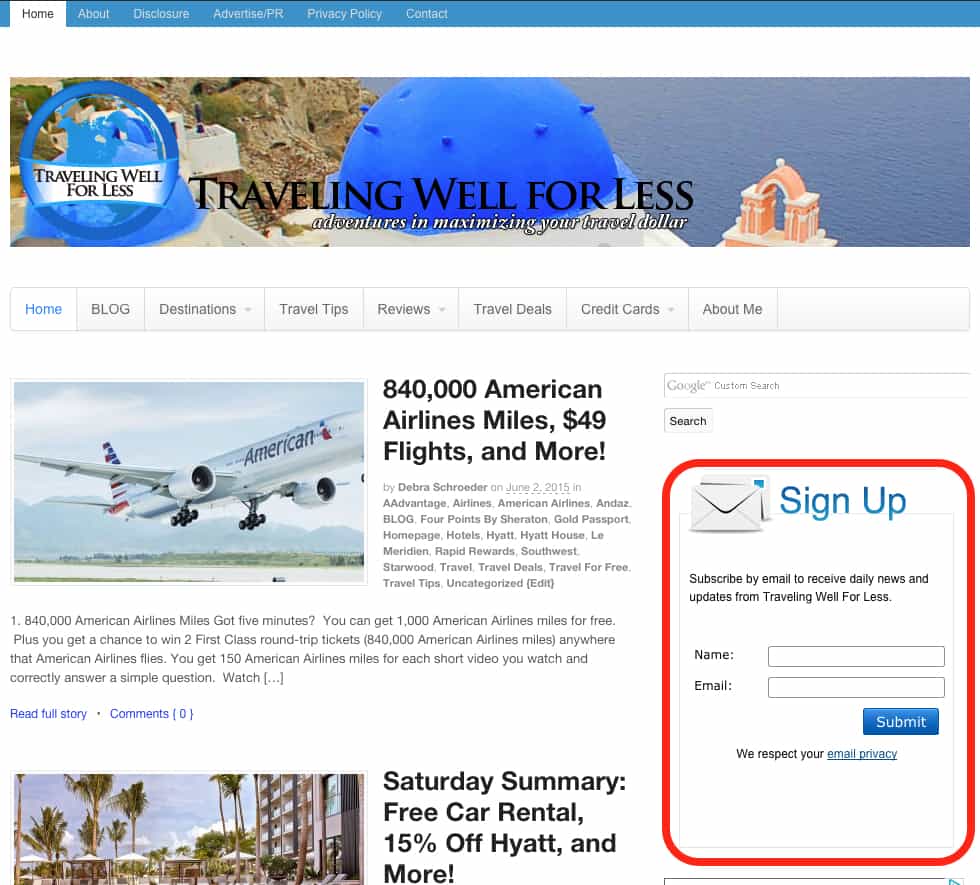 Traveling Well For Less Is Changing Newsletter Delivery Services 