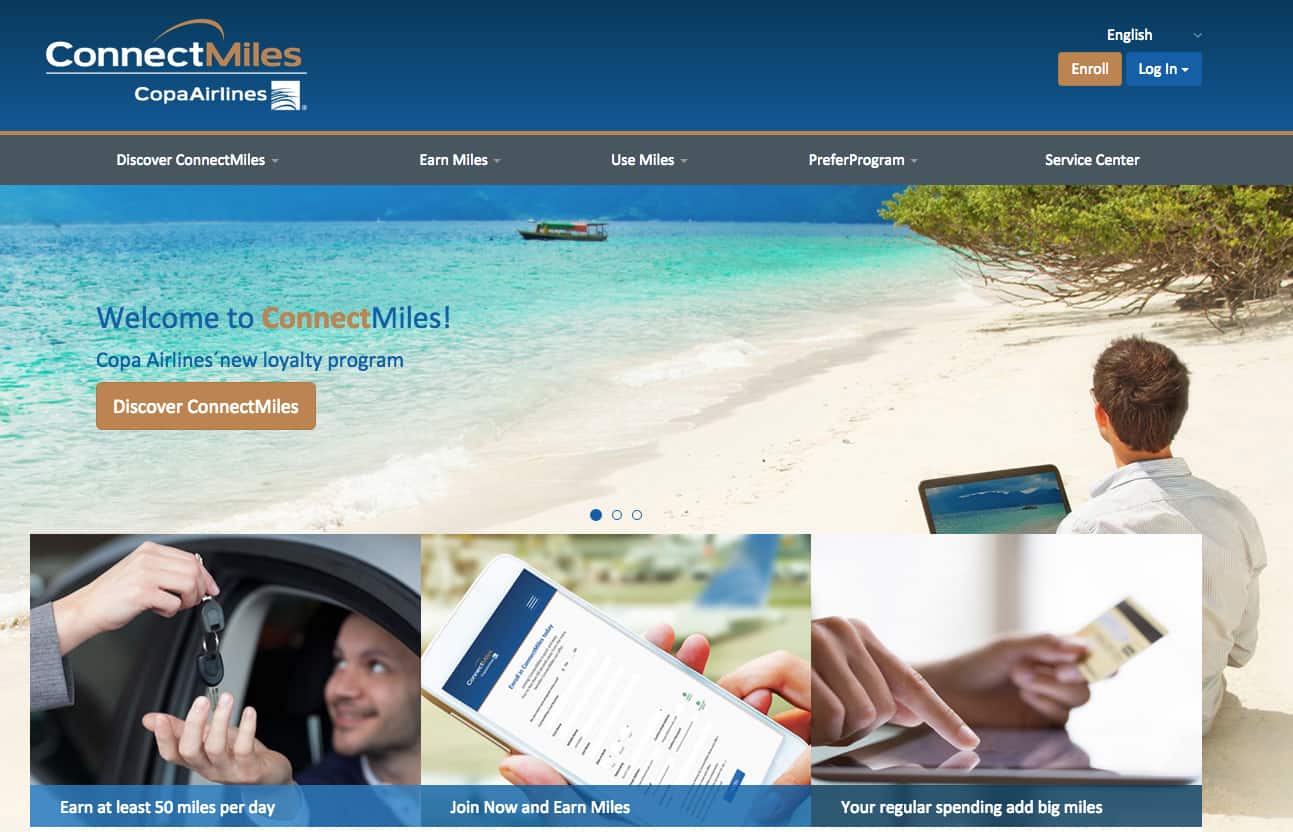 CopaAirlines free 2,000 miles
