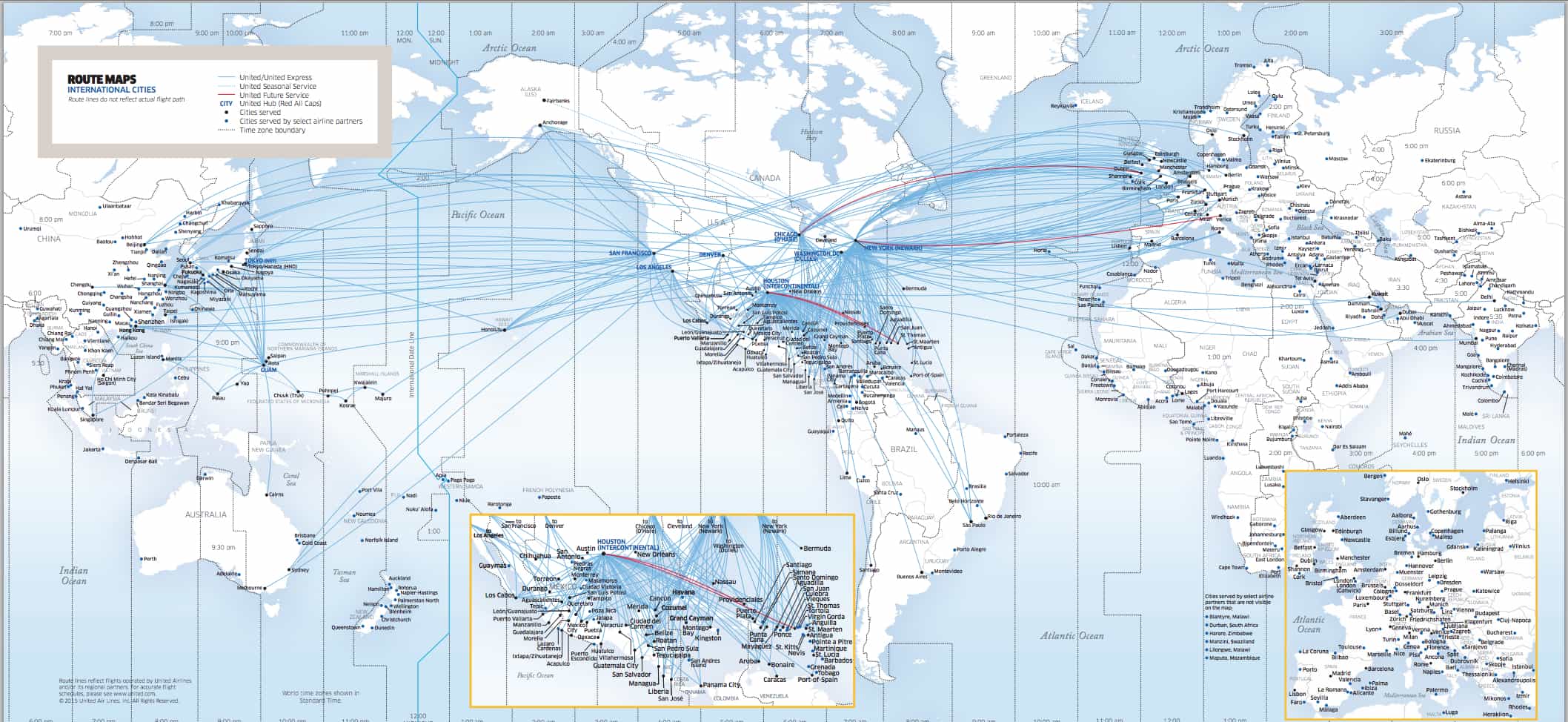 All the places you can fly using United Airlines miles