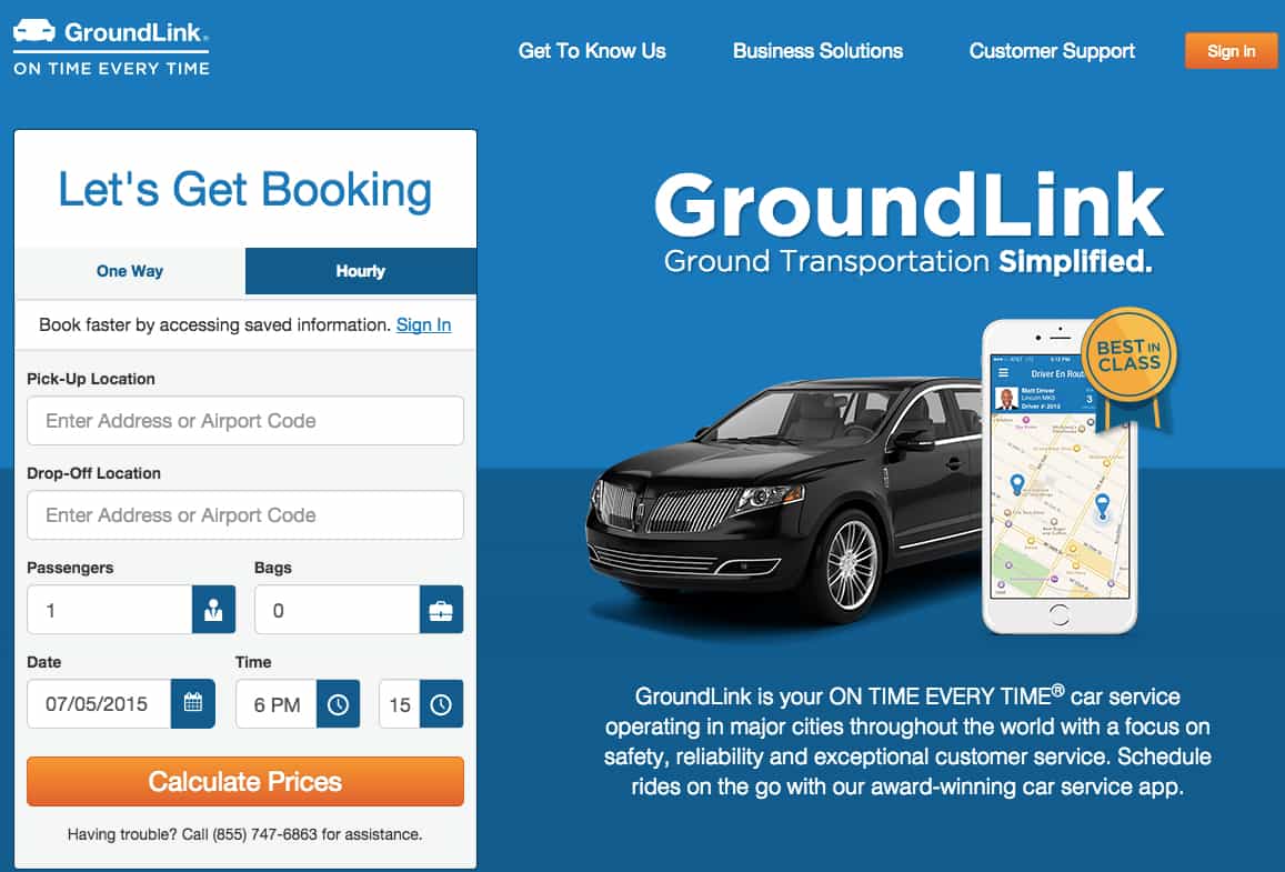 GroundLink Car Service