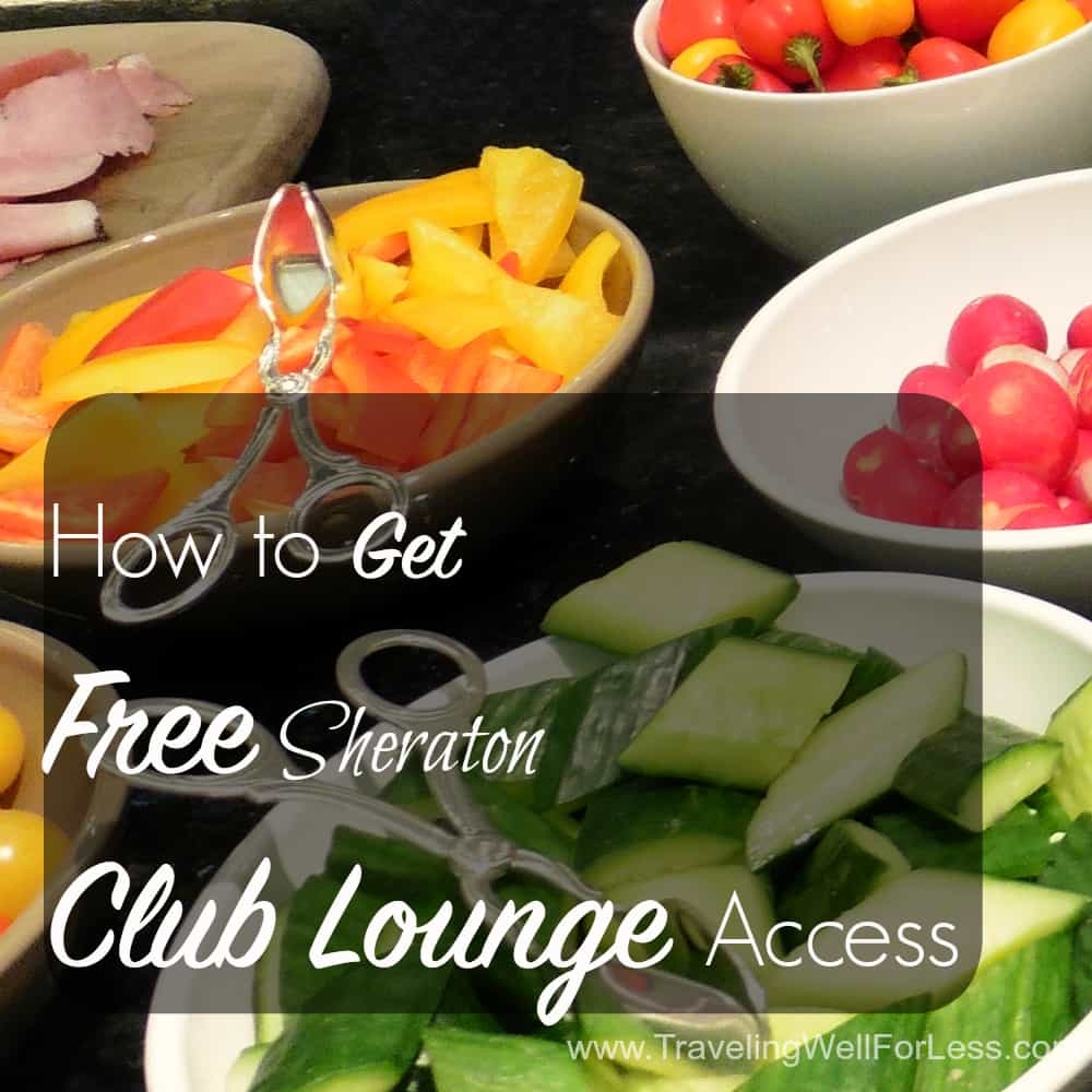 free Sheraton Club Lounge Access
