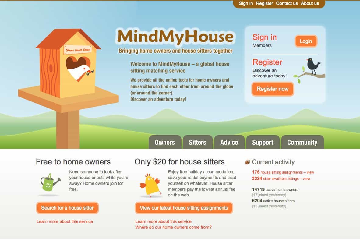 Check out resources like Mind My House and Housesit to save on accommodations and make money while traveling for free, Traveling Well For Less