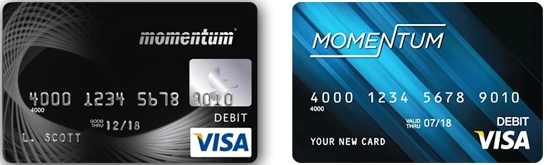 Momentum card, prepaid cards, Vanilla Reload