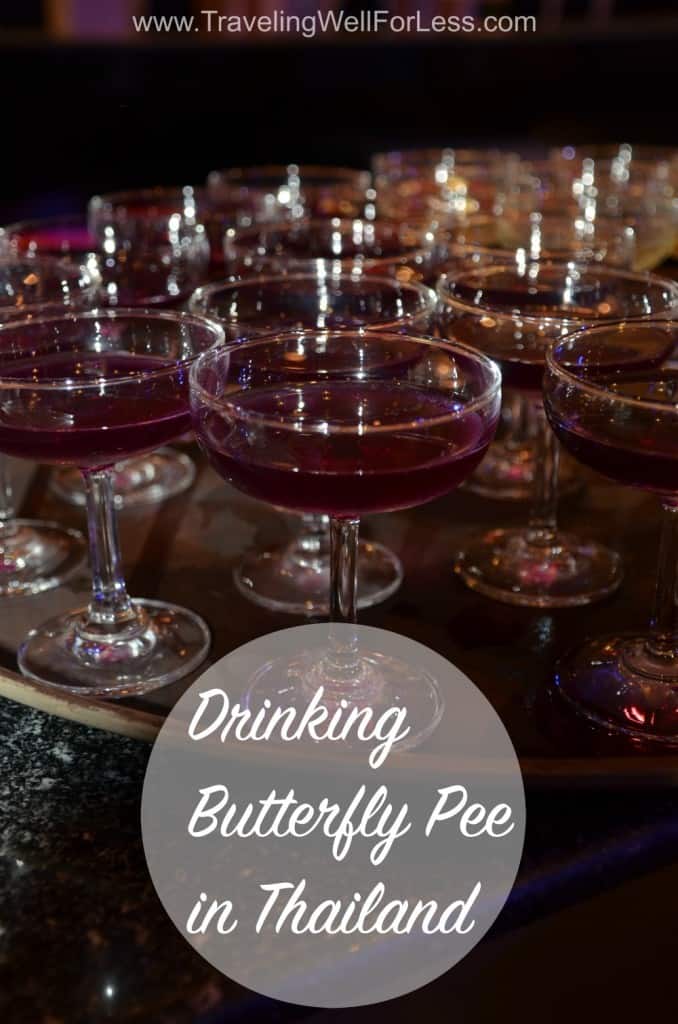 butterfly pee, butterfly pea, Thailand, Traveling Well For Less