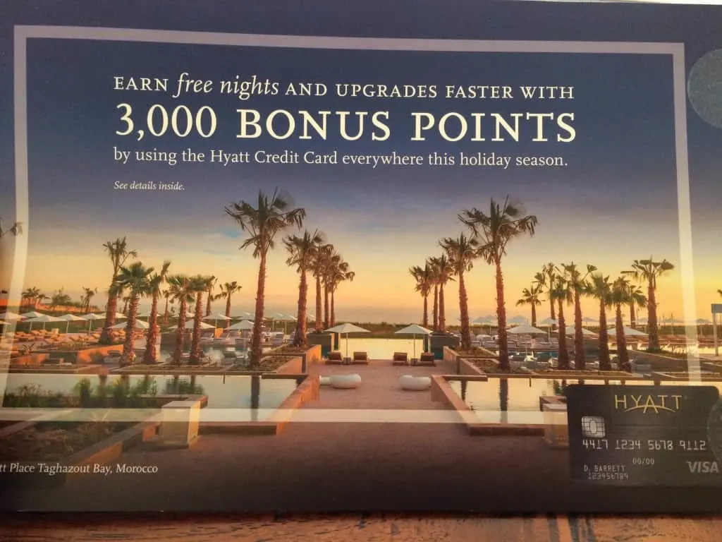 3,000 Hyatt points, Traveling Well For Less, Hyatt credit card