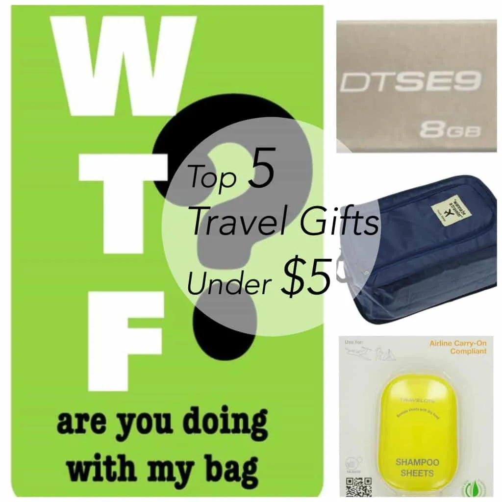 stocking stuffer, travel gifts, travel gifts for $5, Traveling Well For Less
