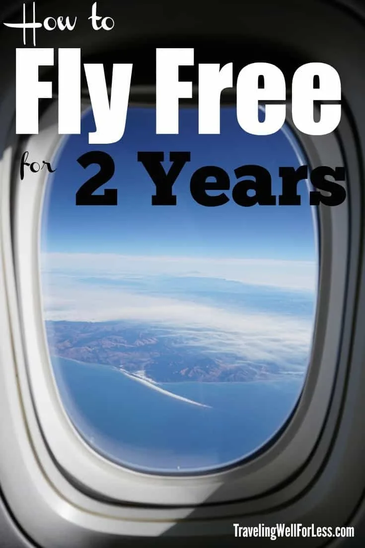 Say goodbye to expensive airfare with this simple travel hack and learn how to travel for free. Here's how to fly free for two years. 