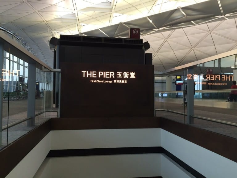 Cathay Pacific The Pier First Class Lounge