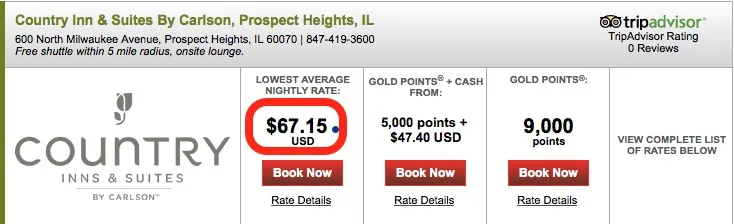 Country Inn & Suites Prospect Heights Traveling Well For Less