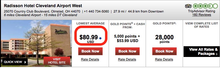 Radisson Hotel Cleveland Airport West Traveling Well For Less