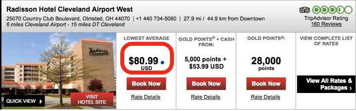 Radisson Hotel Cleveland Airport West Traveling Well For Less