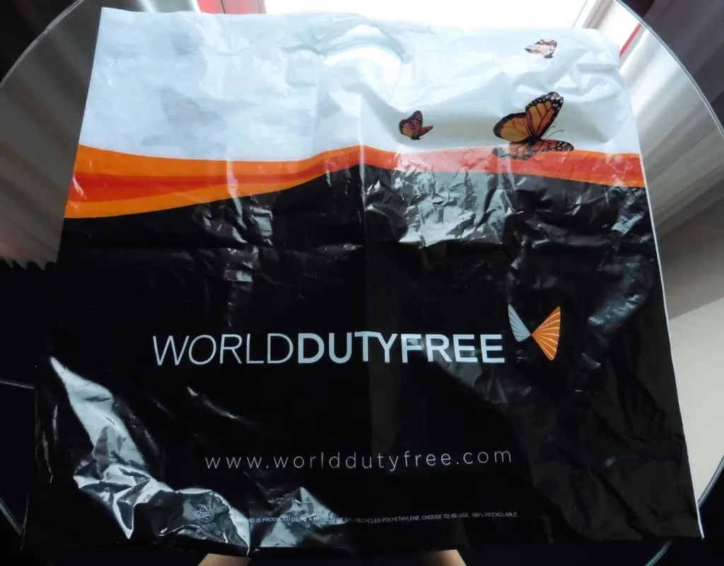 Easyjet baggage shop duty free