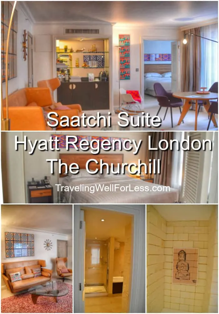 Sleep in an art gallery at the Saatchi Suite at the Hyatt Regency London - The Churchill reviewed by Debra Schroeder, Traveling Well For Less