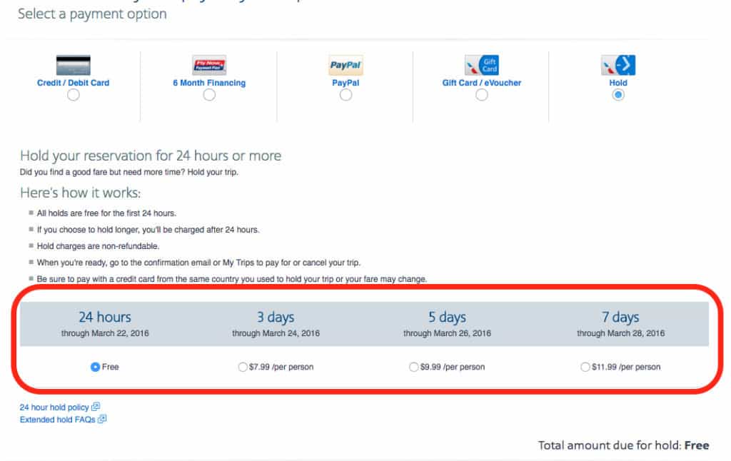 If you fly on American Airlines or were looking at booking an American Airlines ticket, now you can save an American Airlines ticket price for 7 days. Starting now you can hold and lock in your ticket price for 7 days. Traveling Well For Less