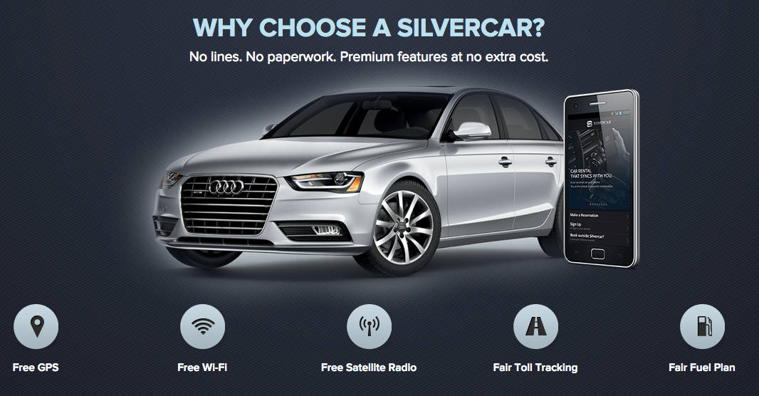 Get a free car rental from Silvercar Traveling Well For Less